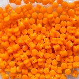 250 Stück - Pellet orange opak